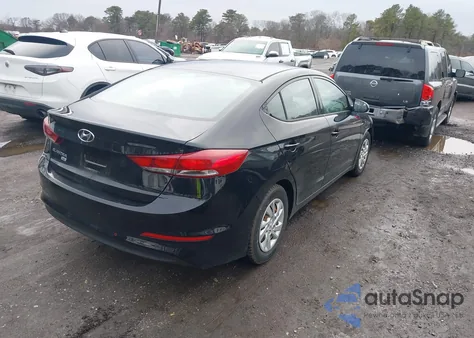 2018 Hyundai Elantra Se из США, поврежденный, VIN 5NPD74LF6JH230683